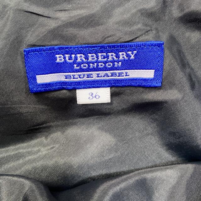 BURBERRY BLUE LABEL(バーバリーブルーレーベル)のBURBERRY BLUE LABELバーバリー　プリーツスカート　ノバチェック レディースのスカート(ひざ丈スカート)の商品写真