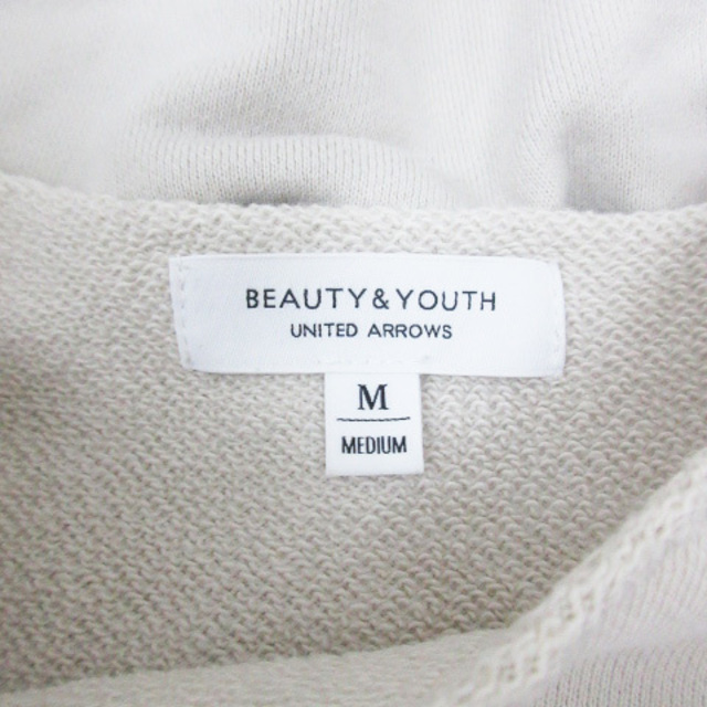 BEAUTY&YOUTH UNITED ARROWS(ビューティアンドユースユナイテッドアローズ)のB&Y ユナイテッドアローズ カットソー オーバーサイズ M ライトベージュ レディースのトップス(カットソー(長袖/七分))の商品写真