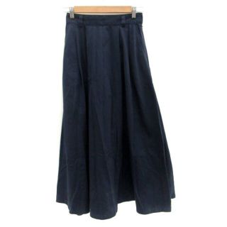 ディッキーズ(Dickies)のディッキーズ Dickies フレアスカート ロング丈 F 紺 ネイビー(ひざ丈スカート)