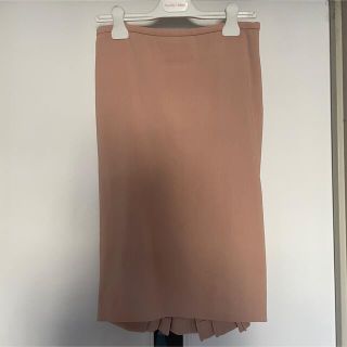 マックスマーラ(Max Mara)のタイトスカート 大人ピンク スポーツマックス(ひざ丈スカート)