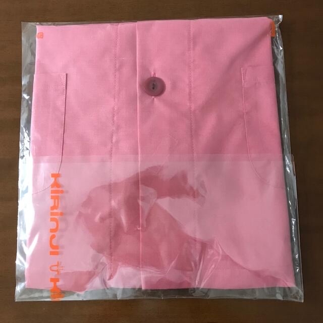 新品未使用未開封★幼稚園　長袖スモック　KIRINJI 　120 キッズ/ベビー/マタニティのキッズ服女の子用(90cm~)(その他)の商品写真