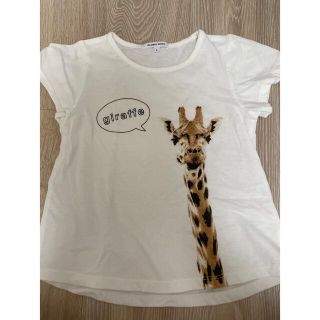 グローバルワーク(GLOBAL WORK)の美品 グローバルワーク 120L キリン半袖Tシャツ カットソー(Tシャツ/カットソー)