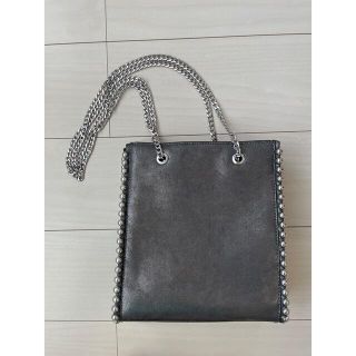 ザラ(ZARA)の早い者勝ち！！美品！ZARAスタッズ付きトートバック☆(トートバッグ)