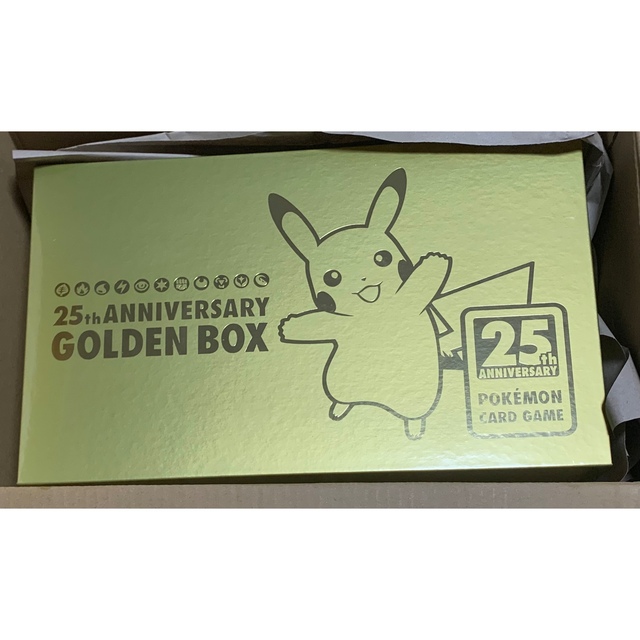 新品未開封 ポケモンカードゲーム25th ソード&シールド ゴールデンボックス