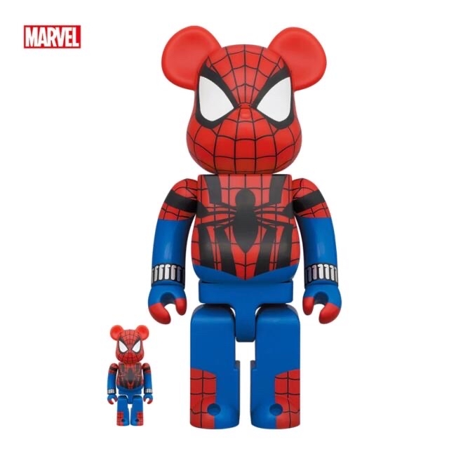 格安買い取り BE@RBRICK SPIDER-MAN 100%&400% アメコミ tripkicks.com