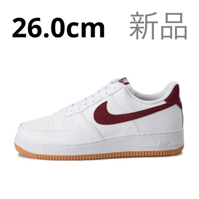 人気絶頂 【完売品】NIKE AIR FORCE 1 '07 2 TEAM RED スニーカー