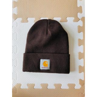 カーハート(carhartt)のCarhartt   ニットキャップ  ニット帽  ダークブラウン　こげ茶(ニット帽/ビーニー)