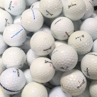 スリクソン(Srixon)の121・★特典有★確認必須★ロストボールスリクソン色々 ホワイト 100球 B(その他)