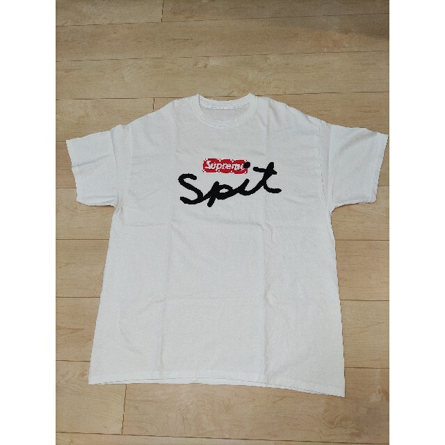 ノーブランド　s/s　Tシャツ　white　XL メンズのトップス(Tシャツ/カットソー(半袖/袖なし))の商品写真