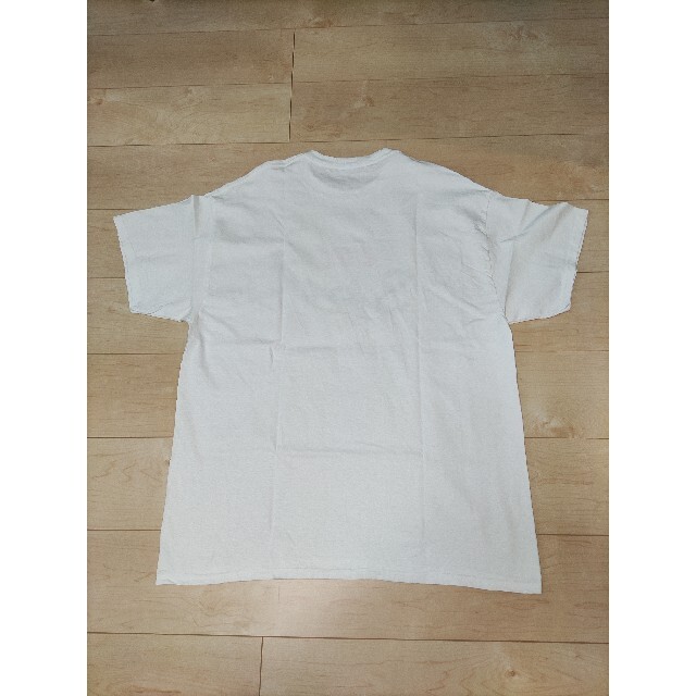 ノーブランド　s/s　Tシャツ　white　XL メンズのトップス(Tシャツ/カットソー(半袖/袖なし))の商品写真
