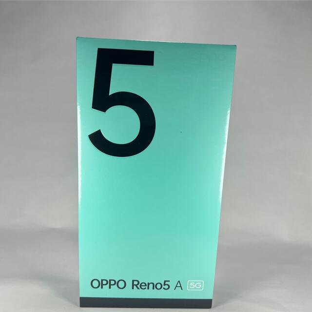 スマートフォン本体【新品未開封】OPPO Reno5 A 5Gワイモバイル版