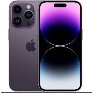 アップル(Apple)のiPhone 14 pro 256GB  ディープパープル(スマートフォン本体)