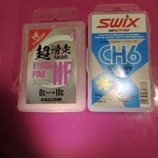 ガリウム(GALLIUM)のガリウムHYBRID HF PINKとSwix CH6X【新品】定価4,730円(その他)