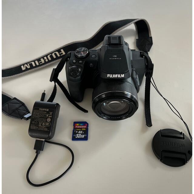 FUJIFILM FINEPIX S1 デジタルカメラ 黒 美品 SDカード付き FUJIFILM FINEPIX S1 デジタルカメラ 黒 美品 SDカード付き