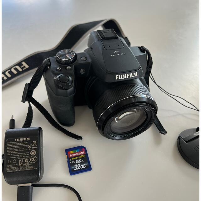 FUJIFILM FINEPIX S1 デジタルカメラ 黒 美品 SDカード付き FUJIFILM FINEPIX S1 デジタルカメラ 黒 美品 SDカード付き