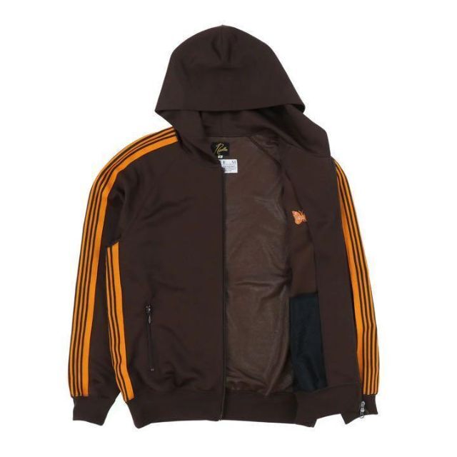 トラックフーディ M ブラウン オレンジ コムドット やまと-eastgate.mk
