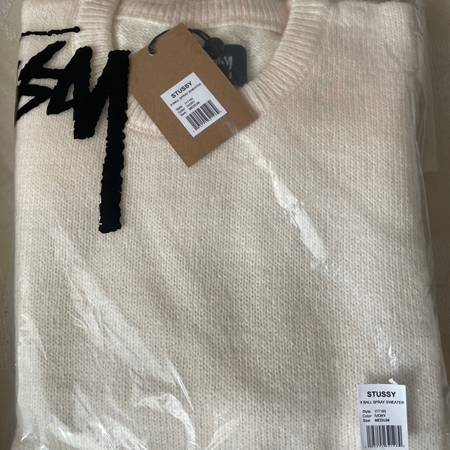 stussy 8 BALL SPRAY SWEATER 爆売り! www.gold-and-wood.com