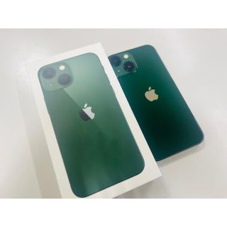 アイフォーン(iPhone)の【美品】iPhone13 mini 128GB SIMフリー (G)(スマートフォン本体)