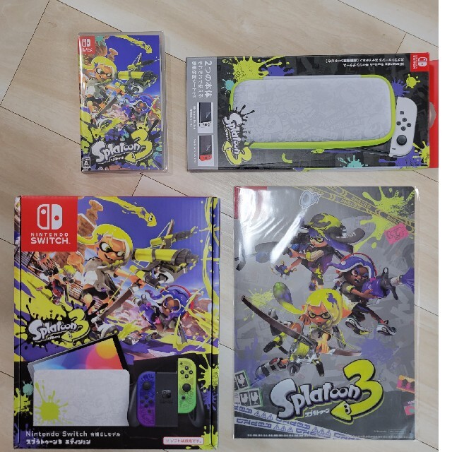 新しく着き 任天堂switch スプラトゥーン3 本体 asakusa.sub.jp