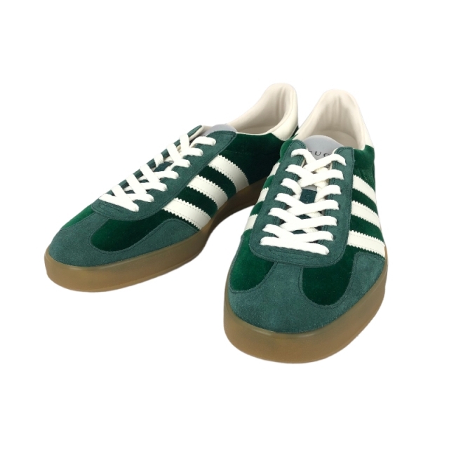 Gucci(グッチ)のグッチ GUCCI GUCCI × adidas GAZELLE スウ【中古】 メンズの靴/シューズ(スニーカー)の商品写真