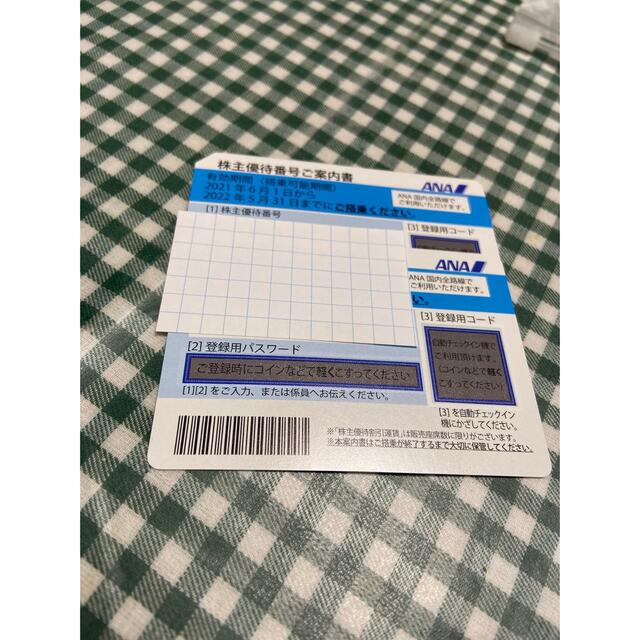 ANA株主優待券 二枚 有効期間11月30日 コロナで延長されました チケットの優待券/割引券(その他)の商品写真