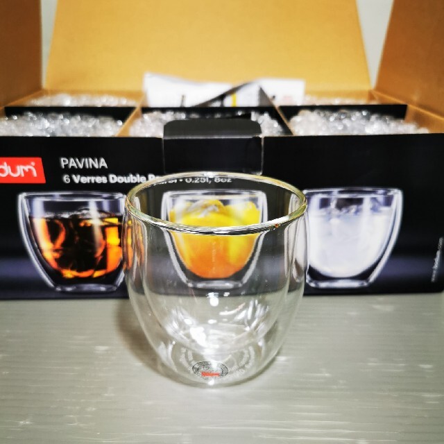 bodum - BODUM PAVINA ボダム バヴィール ダブルウォール グラス 250ml ...