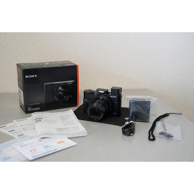 SONY(ソニー)のSONY RX100M3 ＋ 32GB microSD ＋ 純正グリップ スマホ/家電/カメラのカメラ(コンパクトデジタルカメラ)の商品写真