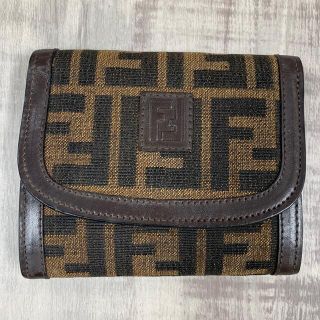 極美品✨FENDI がま口 コインケース 小物入れ ズッキーノ FFチャーム