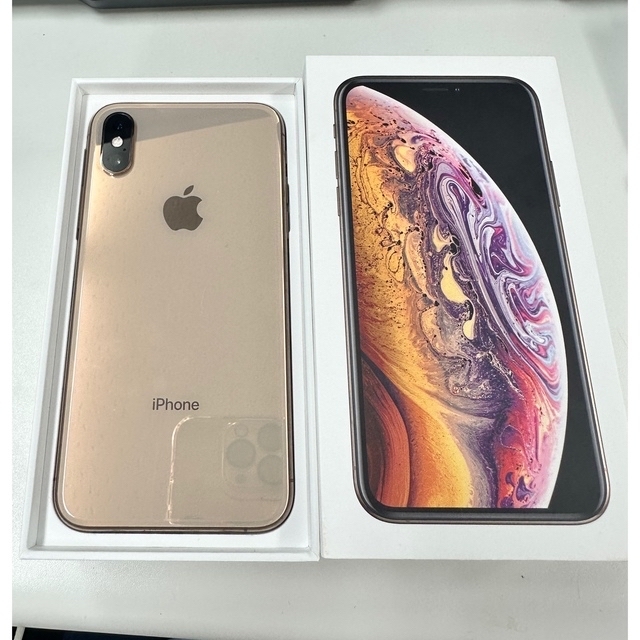 iPhoneXs gold 256G SoftBankSoftBank付属品