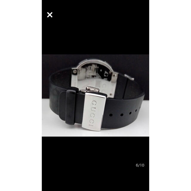 グッチ アイグッチ クォーツ 電池式 メンズ 腕時計サファイガラス - 2