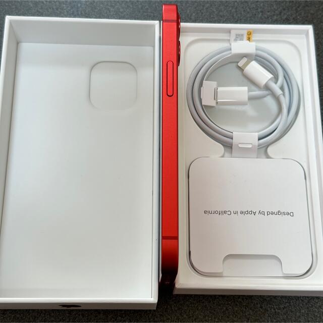 【美品】iPhone 12 mini 256GB SIMフリー レッド