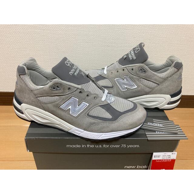 正規品 NEW BALANCE M990GY2 V2 アメリカ製 27.5cm