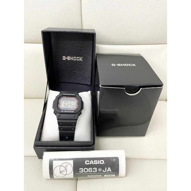 美品  カシオ G-SHOCK  3063 GW-M5600 タフソーラー