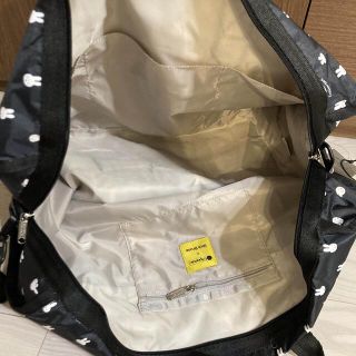 新品 レスポートサック ミッフィーアンドダーンブラック ボストン