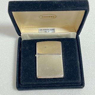 レア！スターリングシルバー Zippo イタリック 筆記体 斜体 80S