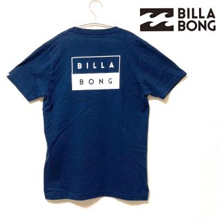 ビラボン(billabong)の【美品】BILLABONG ビラボン　tシャツ 半袖シャツ　S ボックスロゴ(Tシャツ/カットソー(半袖/袖なし))