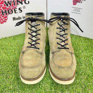 【安心品質0607】廃盤8118レッドウイングUS9.5ブーツREDWING