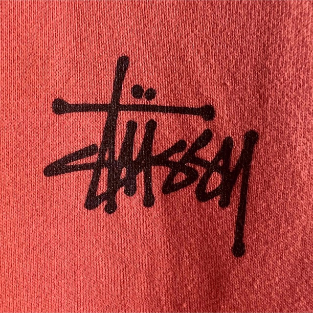 【即完売モデル】 STUSSY ステューシー パーカー デカロゴ 希少カラー