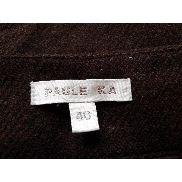 PAULE KA(ポールカ)の572x【春秋に最適】PAULE KA ポールカ 古着 スカート サイズ40 レディースのスカート(ひざ丈スカート)の商品写真