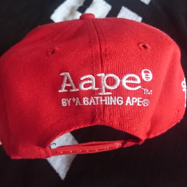 A BATHING APE(アベイシングエイプ)の美品 ☆アベイシングエイプ 刺繍キャップ メンズの帽子(キャップ)の商品写真