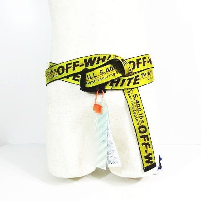 OFF WHITE CARRYOVER INDUSTRIAL BELT ベルト