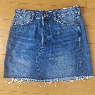 エイチアンドエム(H&M)のデニムミニスカート(ミニスカート)