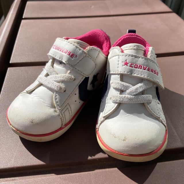 CONVERSE(コンバース)のコンバース BABY FIRST STAR ホワイト キッズ/ベビー/マタニティのベビー靴/シューズ(~14cm)(スニーカー)の商品写真