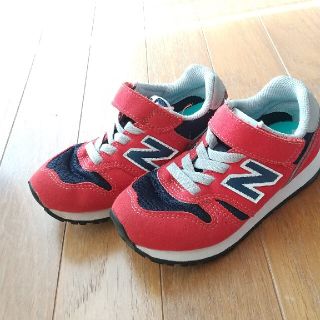 ニューバランス(New Balance)のニューバランス 17センチ 赤(スニーカー)