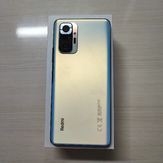 Xiaomi redmi note 10 pro 128GB グレイシャーブルーの通販 by Xiaomi redmi note 10 pro 128GB グレイシャーブルーの通販 by