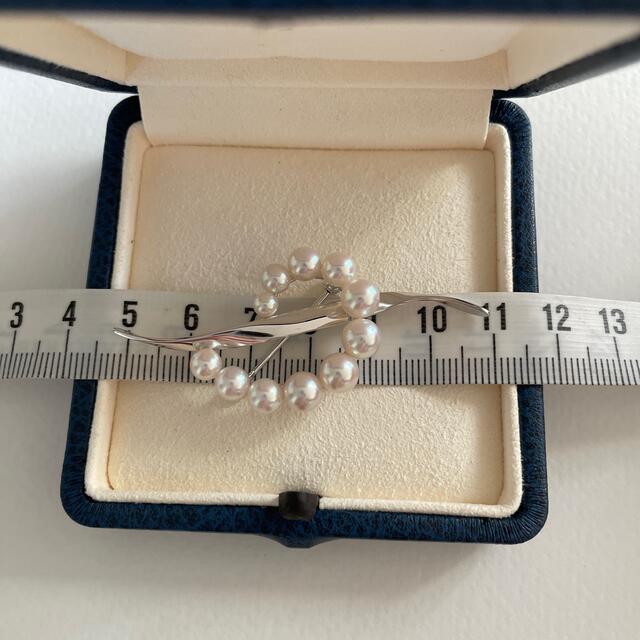 MIKIMOTO(ミキモト)のミキモト　パールブローチ レディースのアクセサリー(ブローチ/コサージュ)の商品写真