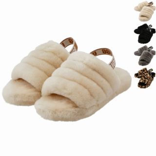 アグ(UGG)のUGG 【大人もOK】キッズ  サンダル FLUFF YEAH SLIDE(サンダル)