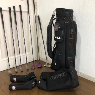 フィラ クラブの通販 69点 | FILAのスポーツ/アウトドアを買うならラクマ 『ソルクレスタ』 【最新モデル】FILA(フィラ)レディース ゴルフセット 8本 フレックスL クラブ
