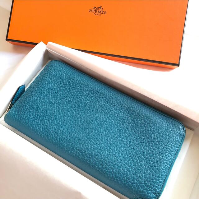 HERMES アザップ オールレザー ターコイズ