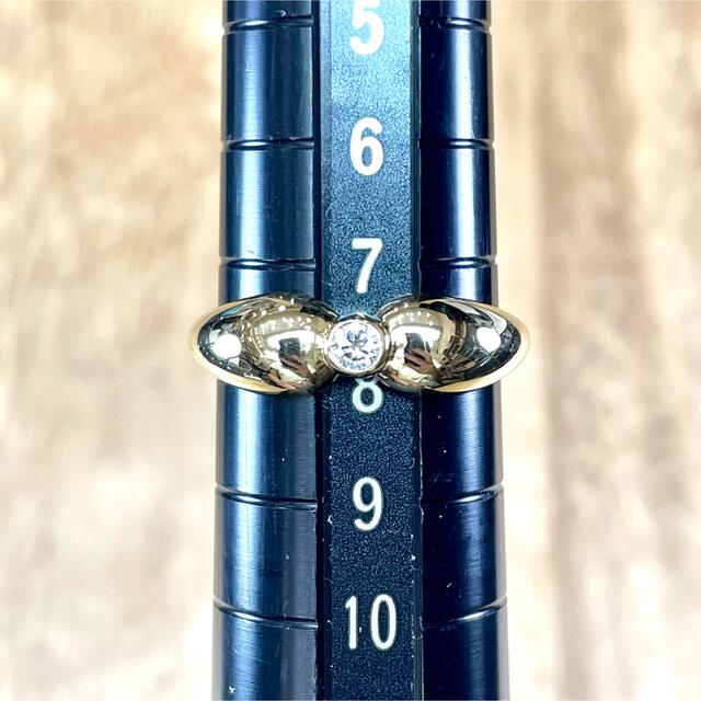 美しい輝き!ティファニー k18 ダイヤ リング 2.82g M891-